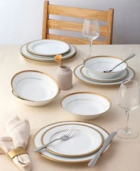 Noritake Charlotta Gold Dinnerware Collection