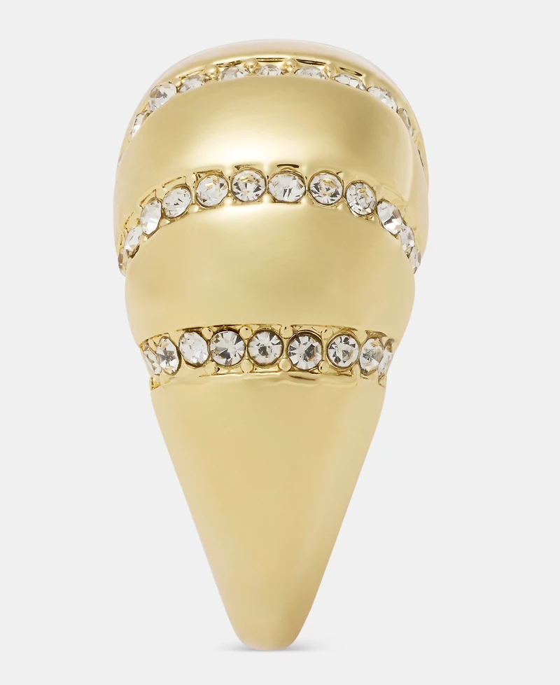 I.n.c. International Concepts Pave Stripe Statement Ring, Macy's Exclusive