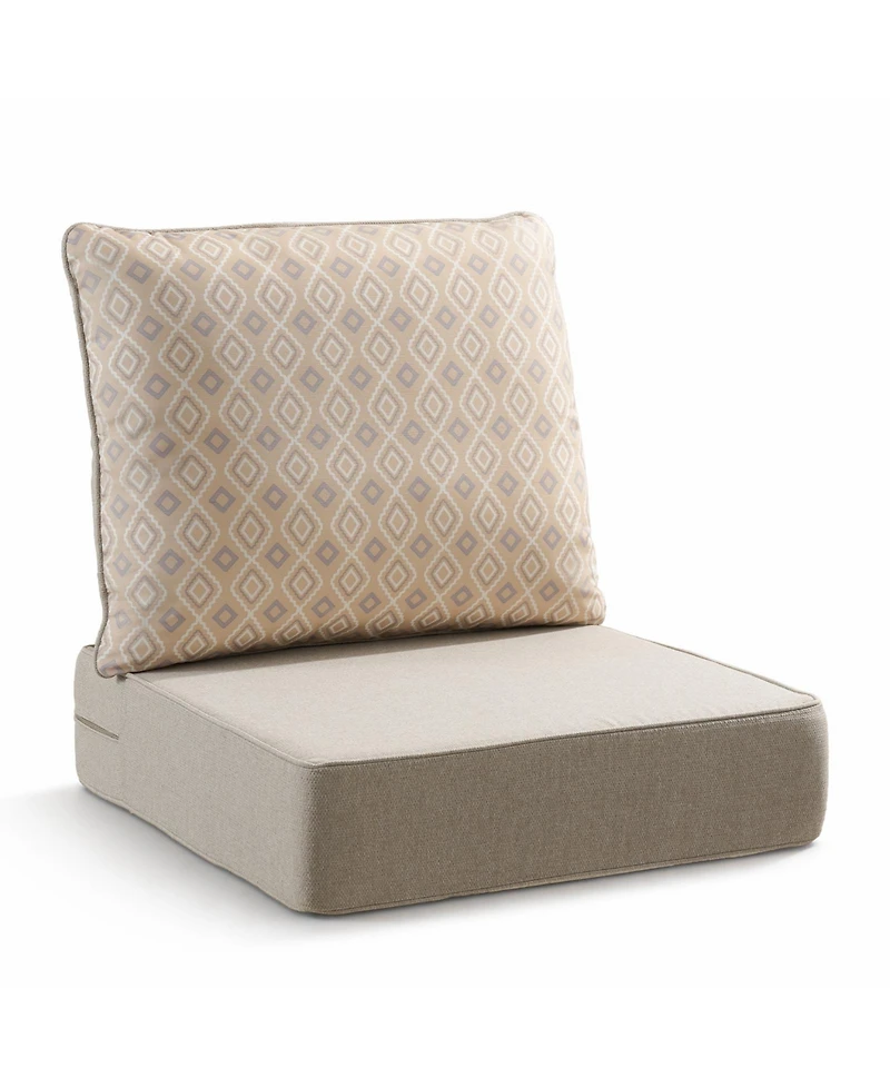 Pocassy 6" Thicker Outdoor Chair Cushion Set