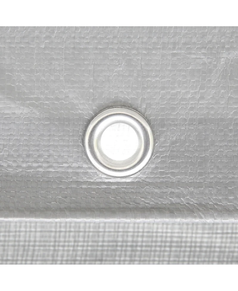 Yiortwo 10 x 20 Feet Carport Replacement Cover with Sidewalls, Waterproof Uv Canopy