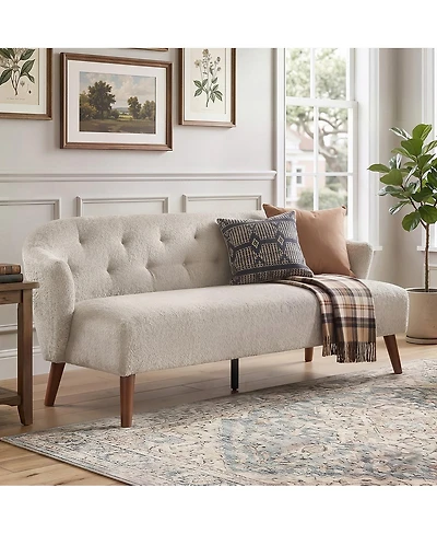 Streamdale Furniture Modern 73.6" Tufted 3-Seater Upholstered Sofa