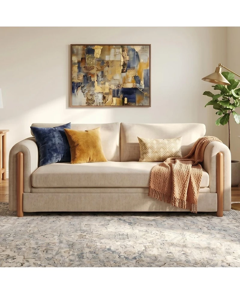 Streamdale Furniture Modern 3-Seater Upholstered Sofa