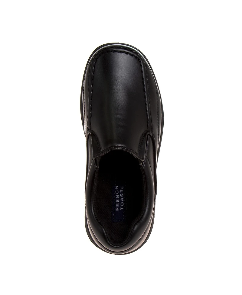 French Toast Little Boys School Slip On Shoes 4 -7Y Comfort Uniform Approved Easy Slip On Durable Everyday Wear