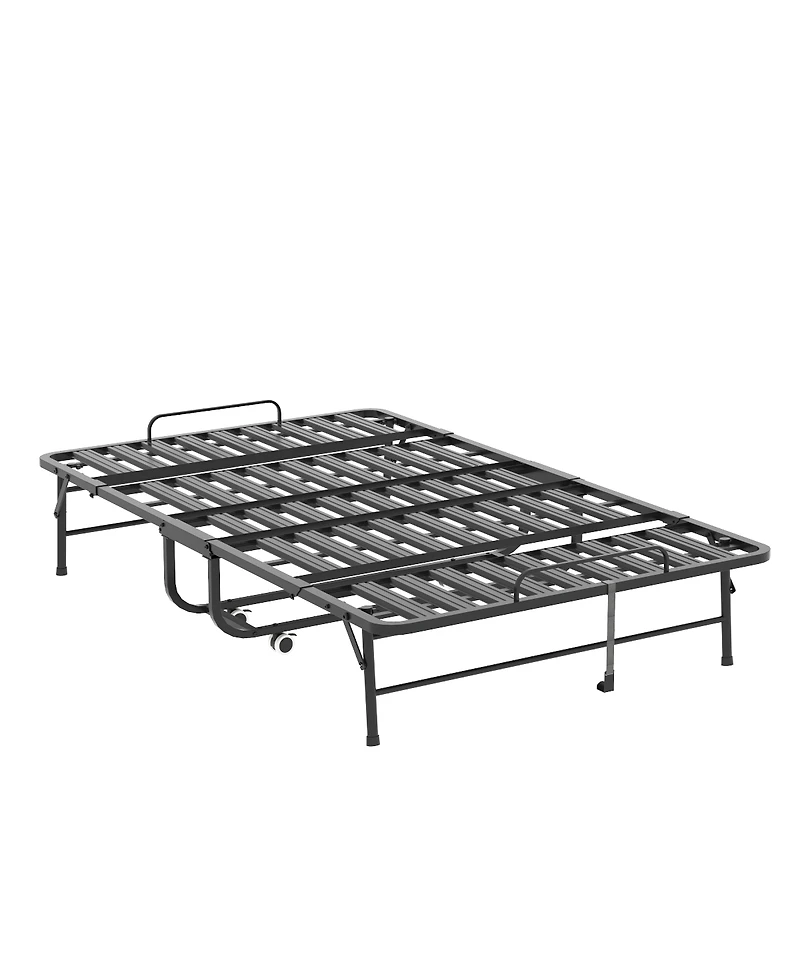 Streamdale Furniture 75"x46" Extra-Wide Folding Guest Bed with 5" Memory Foam, 450lbs Capacity