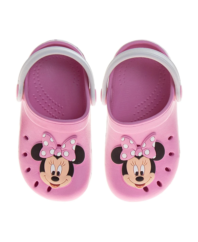 Disney Girls 5 - 12 Minnie Mouse Eva Water Clog Slip On Shoes