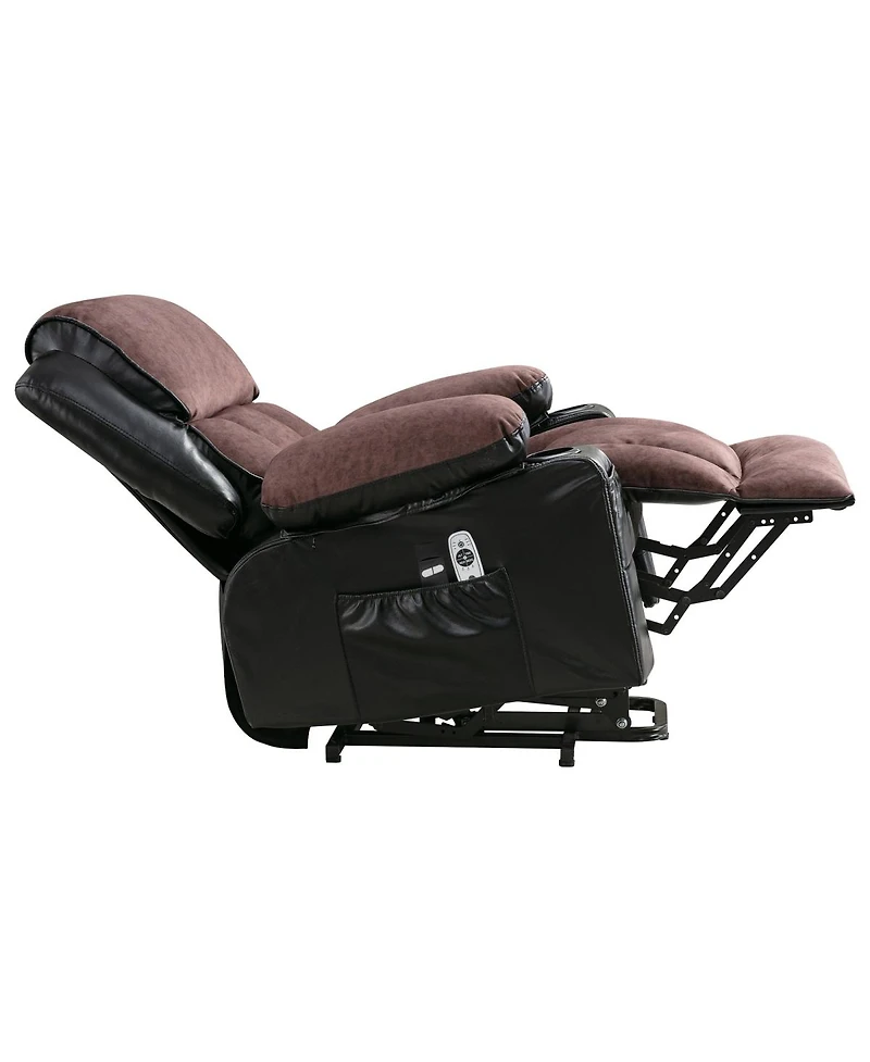 Streamdale Furniture Power Electric Massage Lift Recliner with Heat, Vibration, and Usb