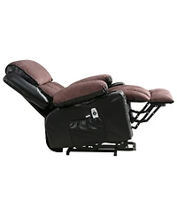 Streamdale Furniture Power Electric Massage Lift Recliner with Heat, Vibration, and Usb