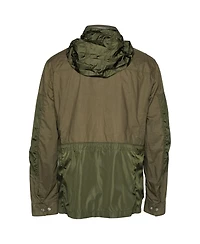Pre-Owned Moncler Men's Cotton and Synthetic Concealed Hood Jacket