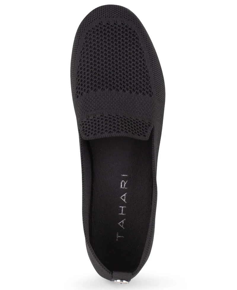 Tahari Women's Natalia Knit Slip-On Flats