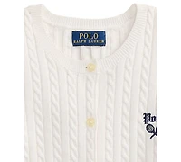 Polo Ralph Lauren Girls' 7-16 Us Open Long-Sleeve Sweater