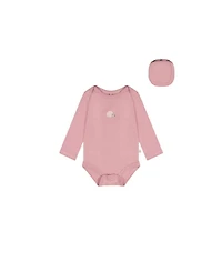 Deux par Baby Girl ( 3M to 24 M ) Cotton Onesie Dusty