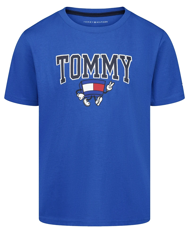 Tommy Hilfiger Boys' 2T-7 Mascot Short-Sleeve T-Shirt