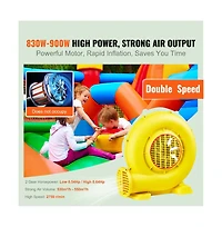 Sugift 450W Inflatable Bounce House Blower with 1750Pa Wind Pressure, Ages 18+
