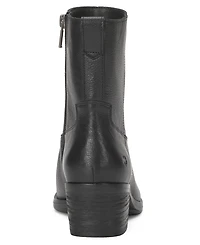 Lucky Brand Women's Leather Almond Toe Ankle Booties