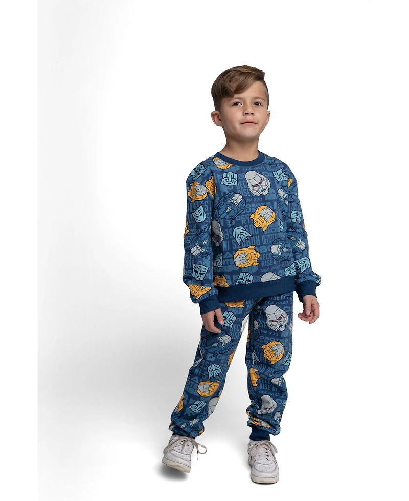 Transformers Toddler Boys' 3T -4T Fleece 2-Piece Sweatshirt and Pants Set