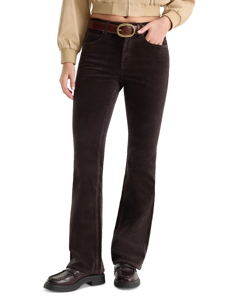 Good American Women's High-Rise Bootcut Jeans