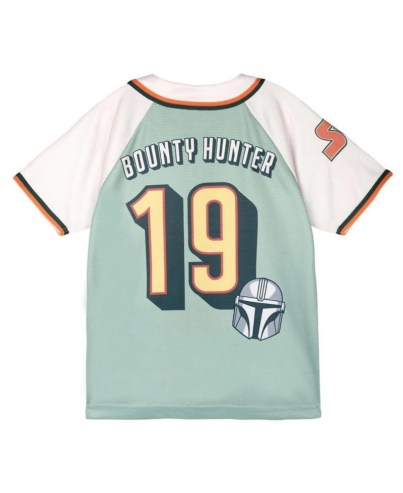 The Mandalorian Toddler Boys (2T-4T) Short Sleeve Baseball Jersey