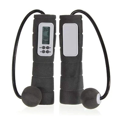 Zeny Speed Rope Adjustable Non-Slip Handles Portable Skip Rope Workout Jump Rope with Digital Counter Speed Rope