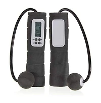 Zeny Speed Rope Adjustable Non-Slip Handles Portable Skip Rope Workout Jump Rope with Digital Counter Speed Rope