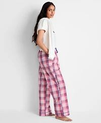 State of Day Women's Poplin Pajama Pants, Xs-3X, Macy's Exclusive