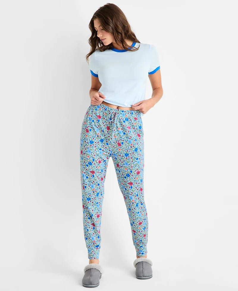 State of Day Women's Jogger Pajama Pants Xs-3X, Created for Macy's