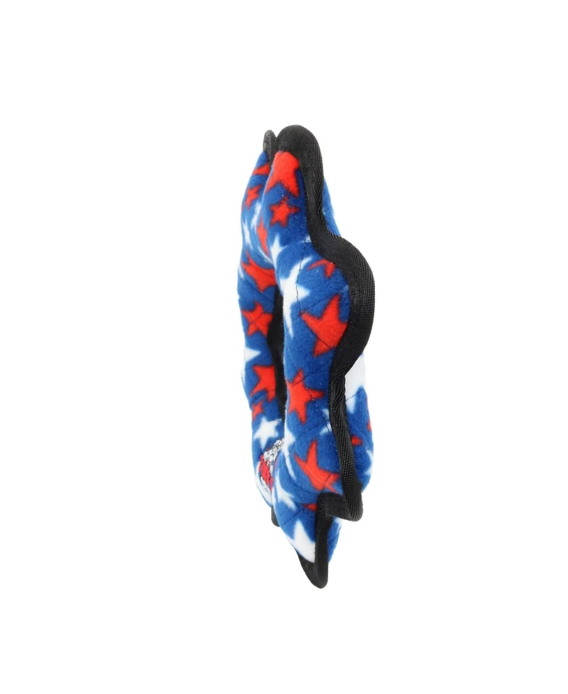 Tuffy Ultimate Gear Ring Star, Plush Squeaky Dog Toy