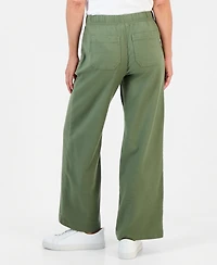Style & Co Women's Petite Dobby Pull-On Wide-Leg Pants, Macy's Exclusive
