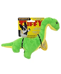 Mighty Jr Dinosaur Brachiosaurus, Durable Plush Squeaky Dog Toy