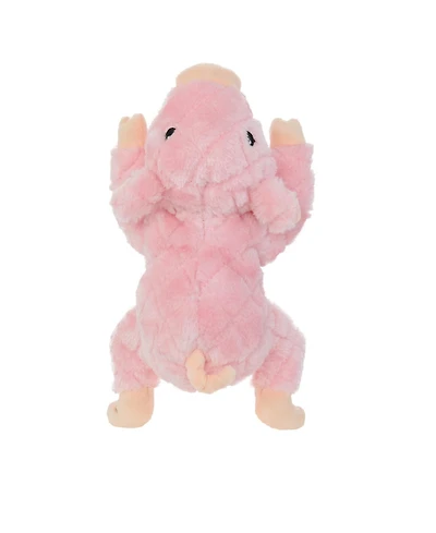 Mighty Farm Piggy, Durable Plush Squeaky Dog Toy