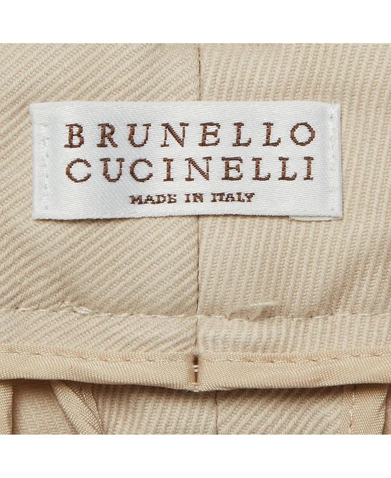 Pre-Owned Brunello Cucinelli Women's Gabardine Trousers