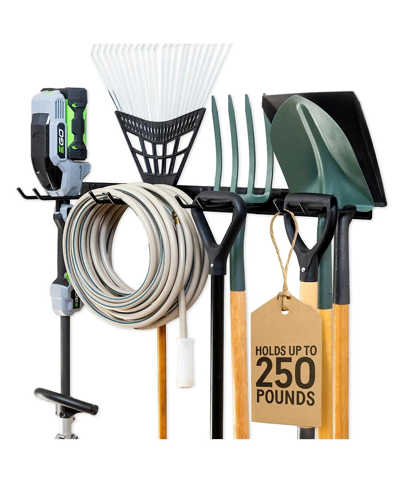 Xdovet Garden Tool Wall Mount Organizer Rack with Hooks