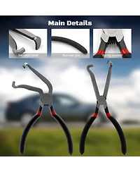Xdovet Electrical Disconnect Pliers Automotive Line Clip Tool