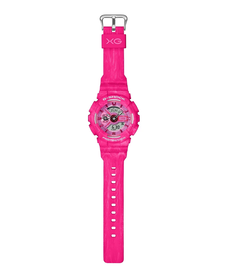 G-Shock Women's Japanese Quartz Pink Resin Xg Limited Edition Watch 45.9mm