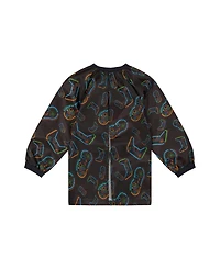 Deux par Deux Toddler Boy Dinos Creative Easy Wear School Apron