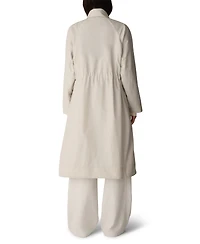 Eileen Fisher Women's High Neck Belted Coat