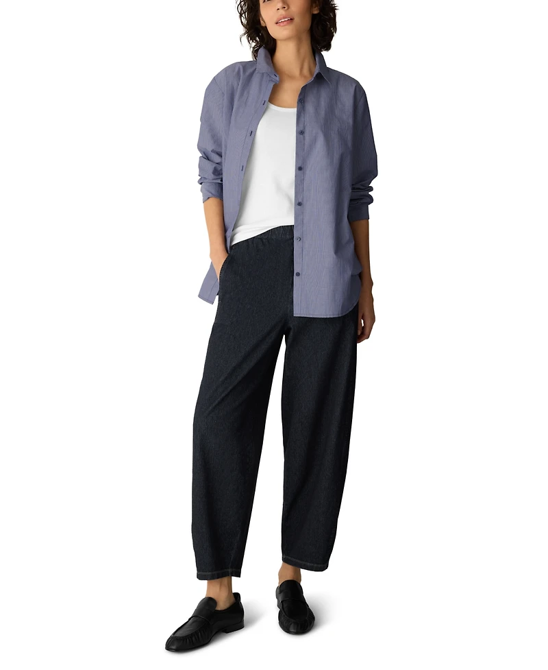 Eileen Fisher Women's Denim High-Rise Lantern Pants