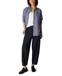 Eileen Fisher Women's Denim High-Rise Lantern Pants