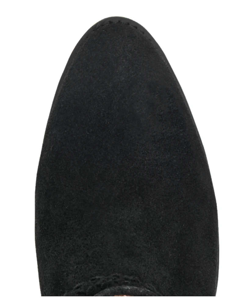 Earth Women's Printy Suede Ruched Pull-On Boots