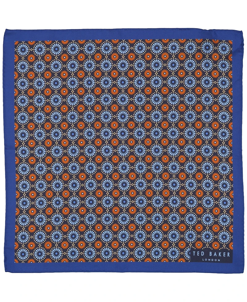 Ted Baker London Men's Florette Medallions Pocket Square