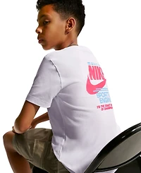Nike Boys' 8-20 Sportswear Logo Print Short-Sleeve T-Shirt
