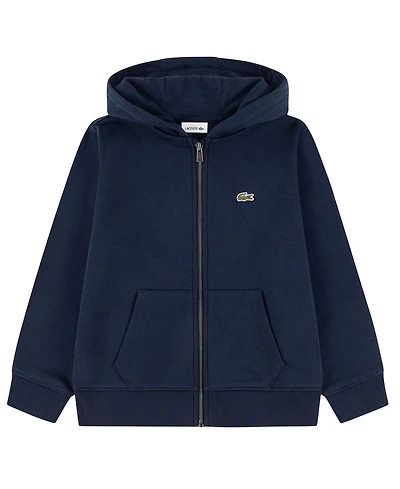 Lacoste Boys' 10-16 Long-Sleeve Full-Zip Hoodie