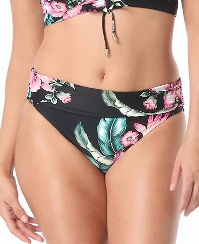 Coco Reef Women's High Waist Pull-On Rollover Bottoms