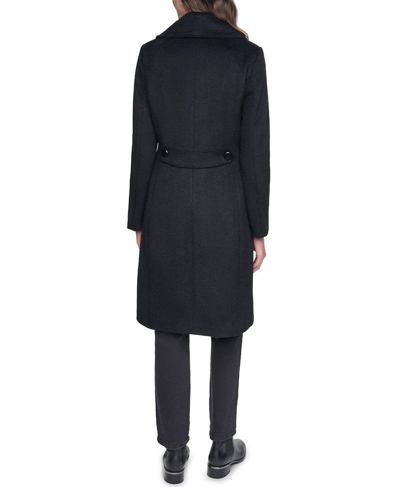 Cole Haan Women's Large Collar Wool Coat