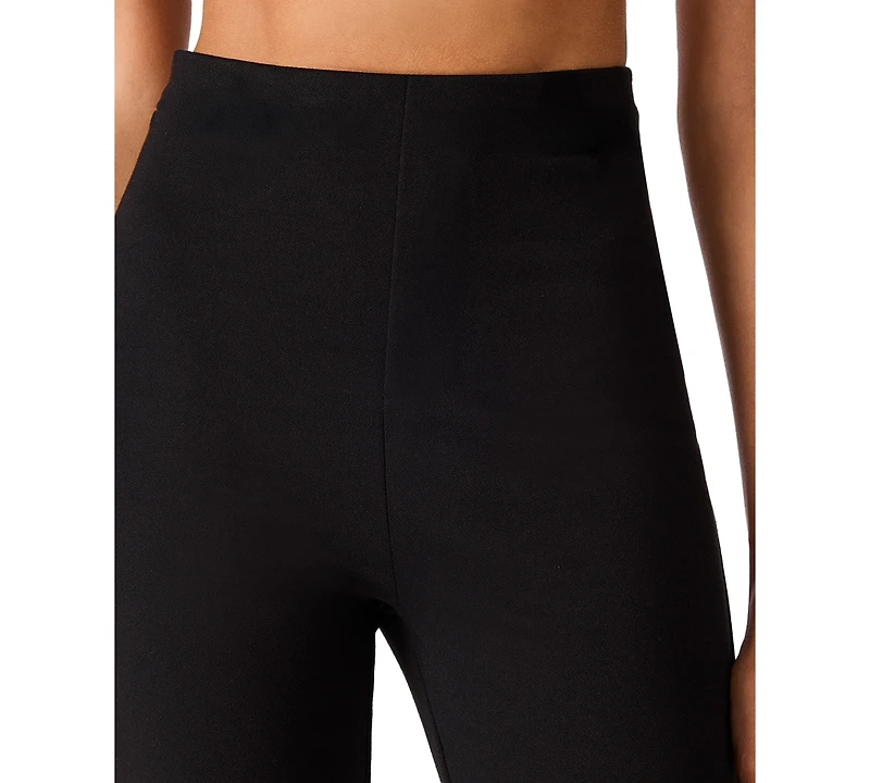 Steve Madden Women's High-Rise Teri Knit Capris