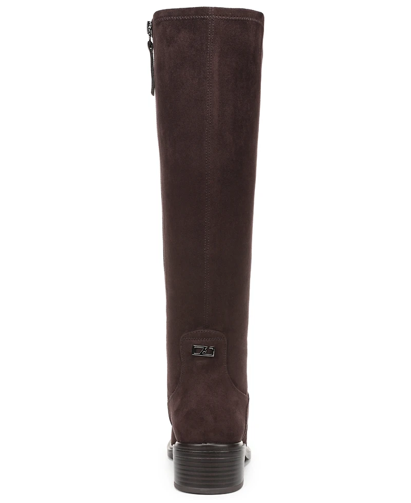 Franco Sarto Women's Gisella Square Toe Zip Tall Boots