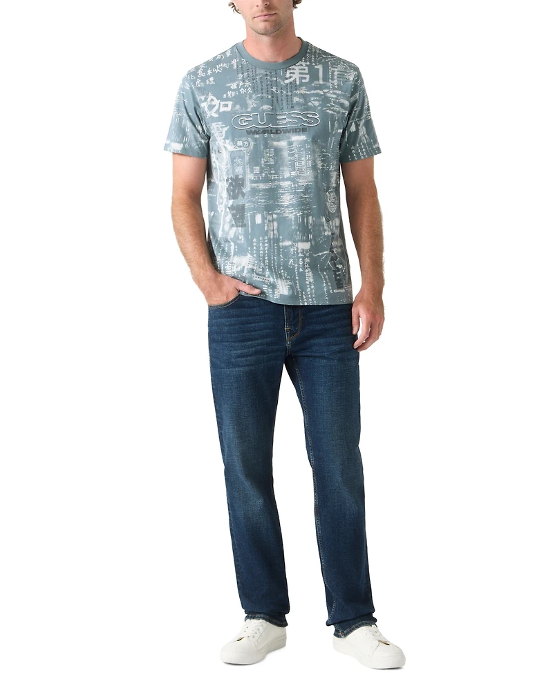 Guess Men's Tokyo Nights Short-Sleeve T-Shirt