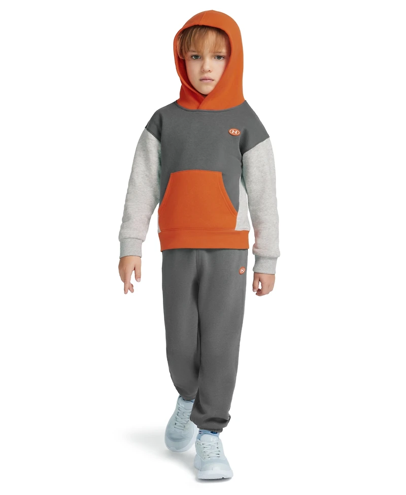 Under Armour Boys' 4-7 Long-Sleeve Sweatshirt and Pants, 2-Piece Set