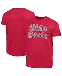 Champion Men's Scarlet Ohio State Buckeyes Triumph Tri-Blend T-Shirt