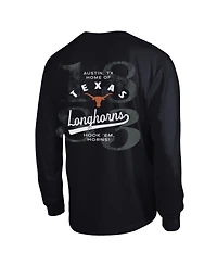 Champion Men's Black Texas Longhorns Laminated All-Star Long Sleeve T-Shirt