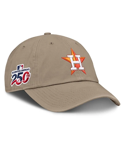 Nike Men's Khaki Houston Astros Celebrating America's 250th Club Adjustable Hat